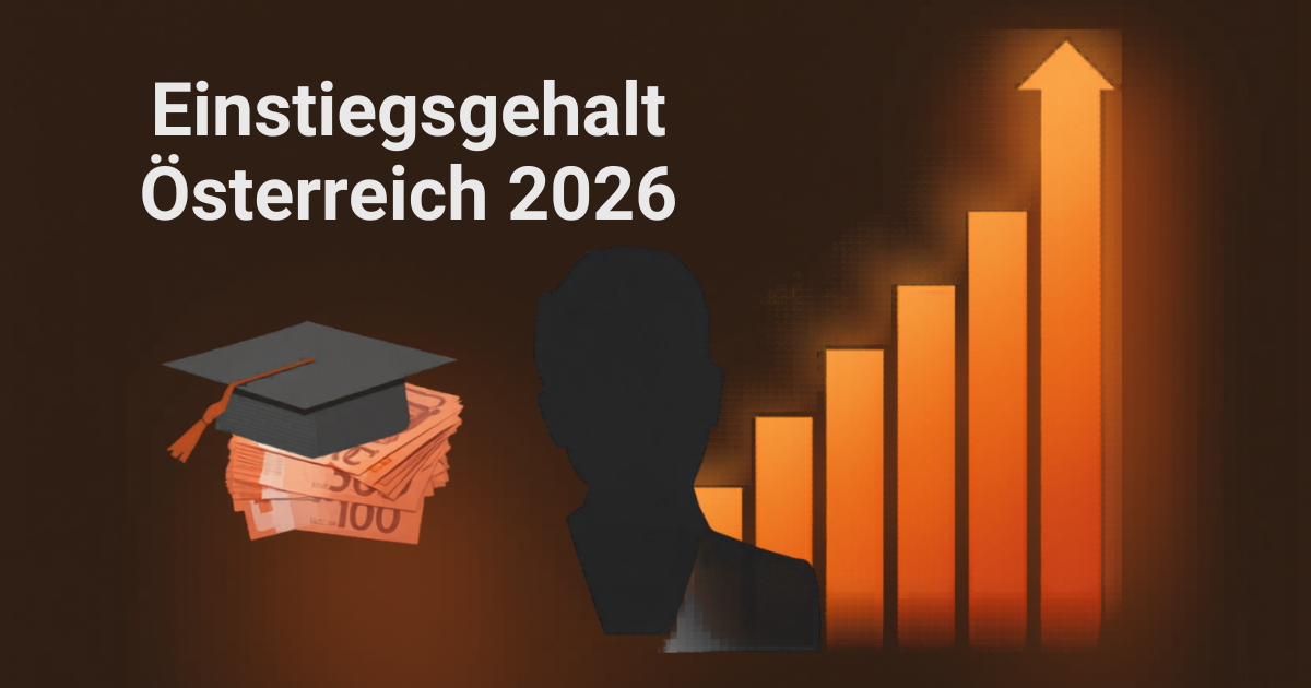 Einstiegsgehalt in Österreich 2026: So viel verdienen Berufseinsteiger